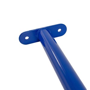 4IQ Drążek metalowy niebieski dł. 90 cm, fi 32 mm