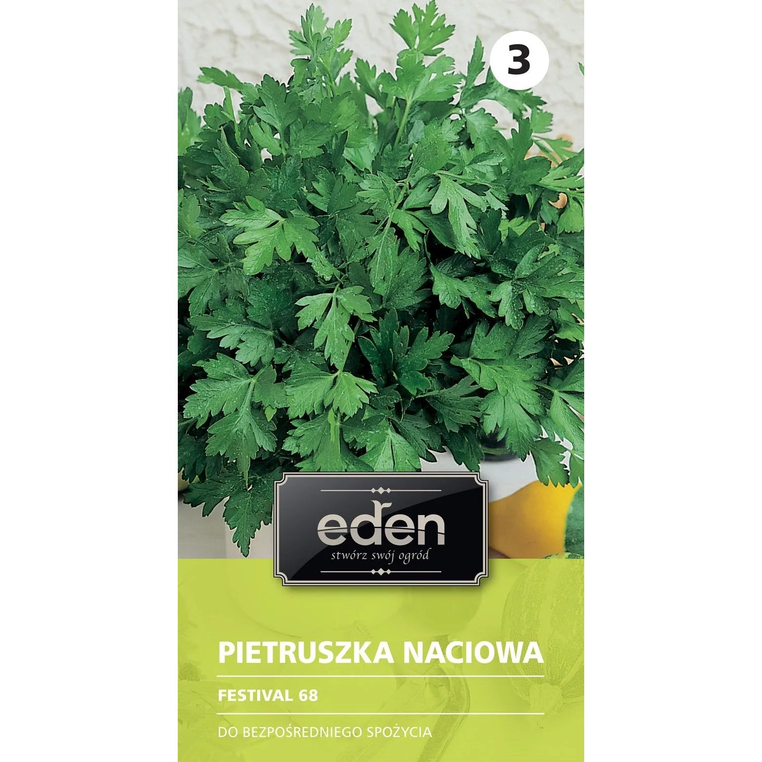 Pietruszka naciowa gładkie Festival 68 - 5 g