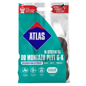 ATLAS t.b.t. do płyt gipsowo-kartonowych, do ścian, sufitów i poddaszy.
