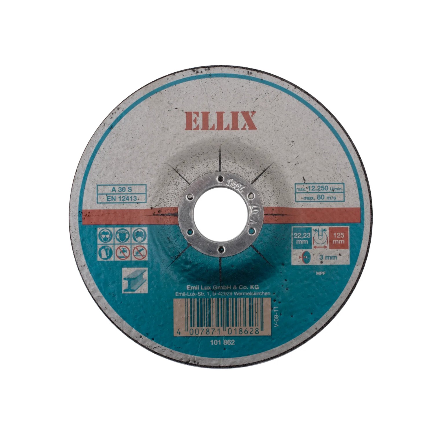 Ellix Tarcza do cięcia metalu 125 mm
