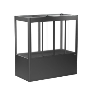 Biohort Szklarnia Florentina Maxi 2 m x 1 m Ciemnoszara metaliczna