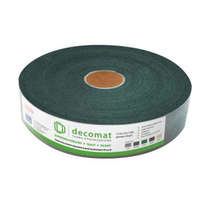 Zielona mata na ogrodzenie t.b.t. w rolce do ogrodu.