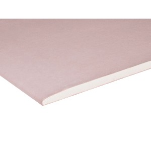 Różowa płyta kartonowo-gipsowa do wnętrz.