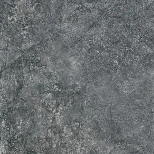 Szara płytka podłogowa t.b.t. o matowym wykończeniu i lekkiej strukturze.