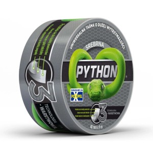 Python Taśma naprawcza srebrna 48mm x 9m