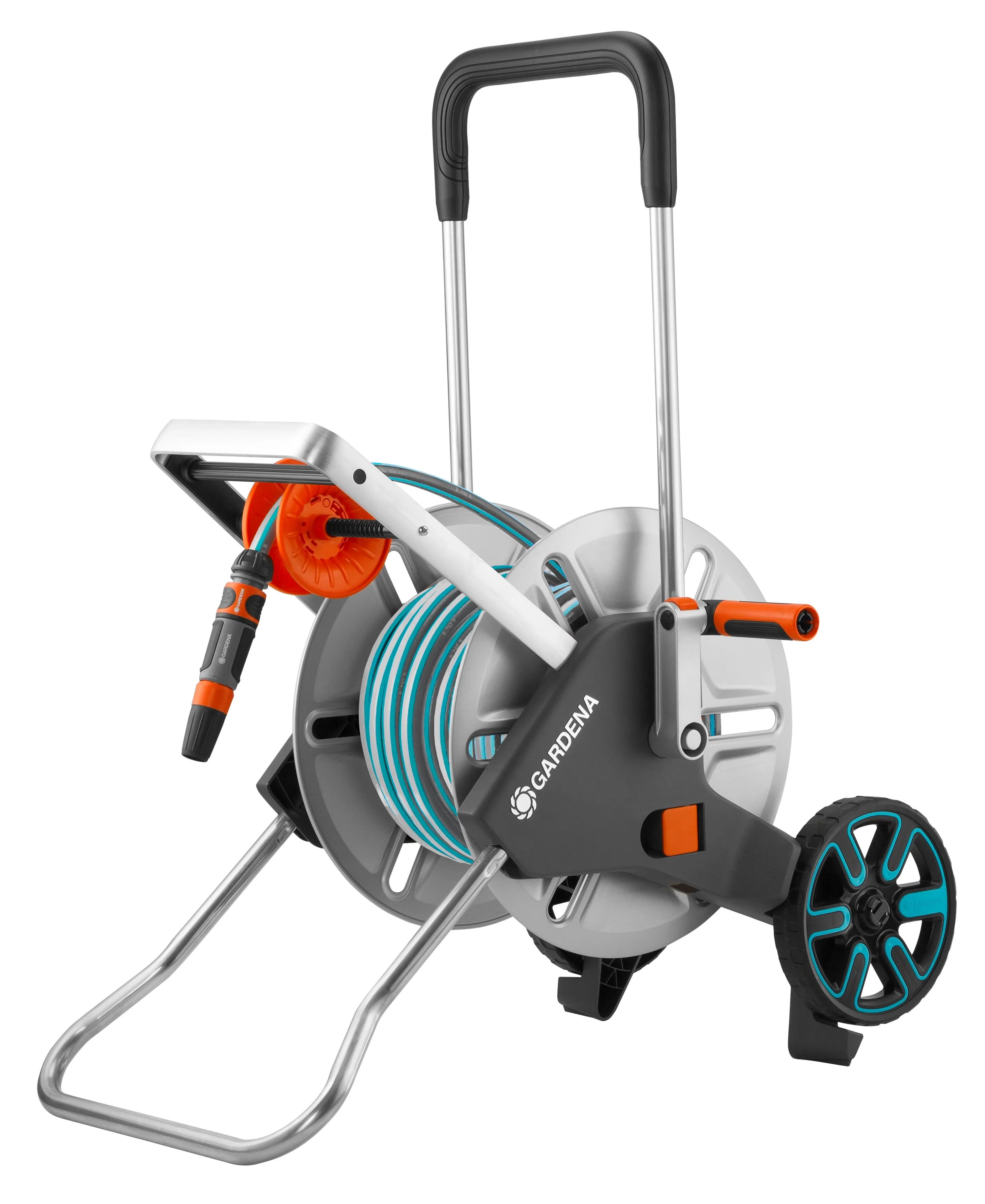 Gardena Wózek AquaRoll M Easy Metal zestaw