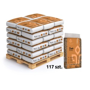 Sobex Żwir drobny 2-8 mm - 117 x 10 kg