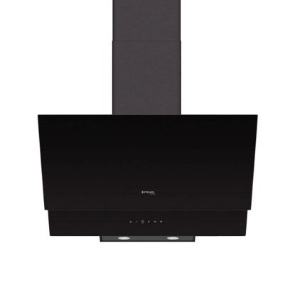 Pyramis Okap kominowy LIVELO czarny 60 cm