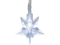 Kurtynka 100 LED GWIAZDKI ciepły/zimny biały