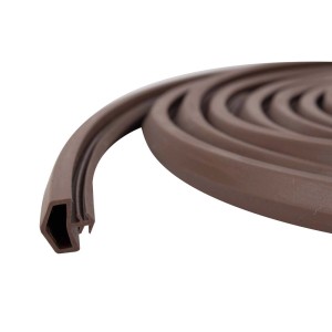 Brązowa uszczelka do drzwi t.b.t. do akcesoriów drzwiowych w OBI.