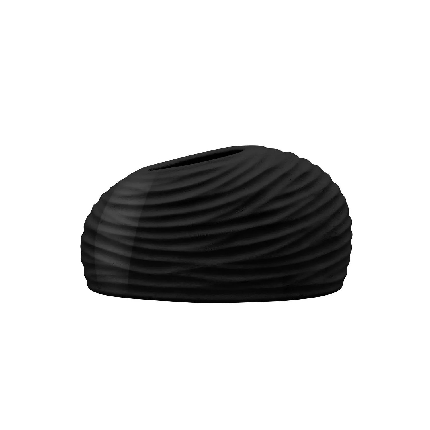 Wazon Duna czarny wys. 17 cm