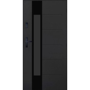 Pantor Drzwi zewnętrzne stalowe SARAGOSSA antracyt 90P