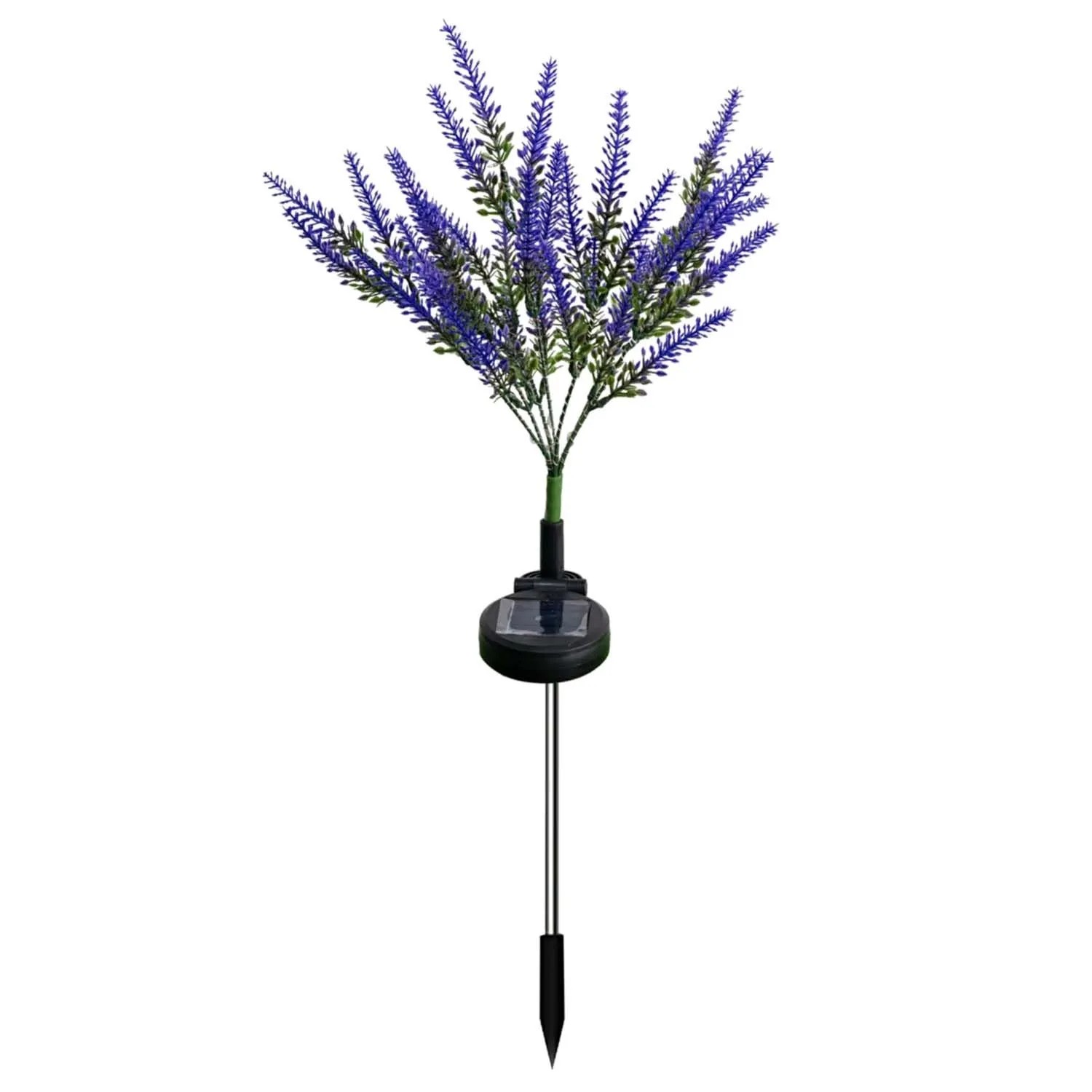 Eko-Light Lampka solarna LAWENDA 0,3W 3000K 5lm IP65 wys. 63cm fioletowa