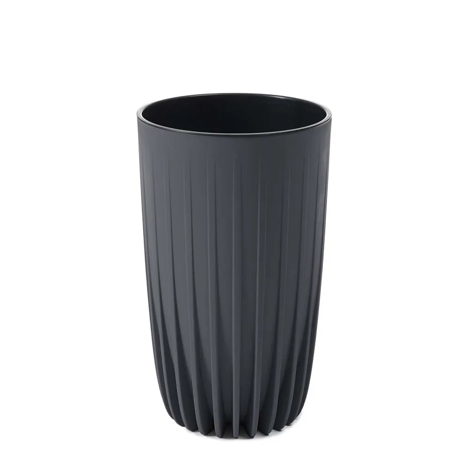 Donica Mira wysoka antracyt - śr. 25 cm