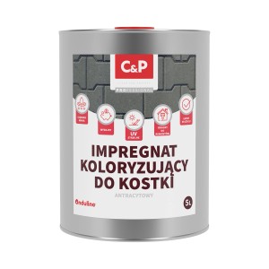 Puszka impregnatu koloryzującego do kostki brukowej, antracyt.
