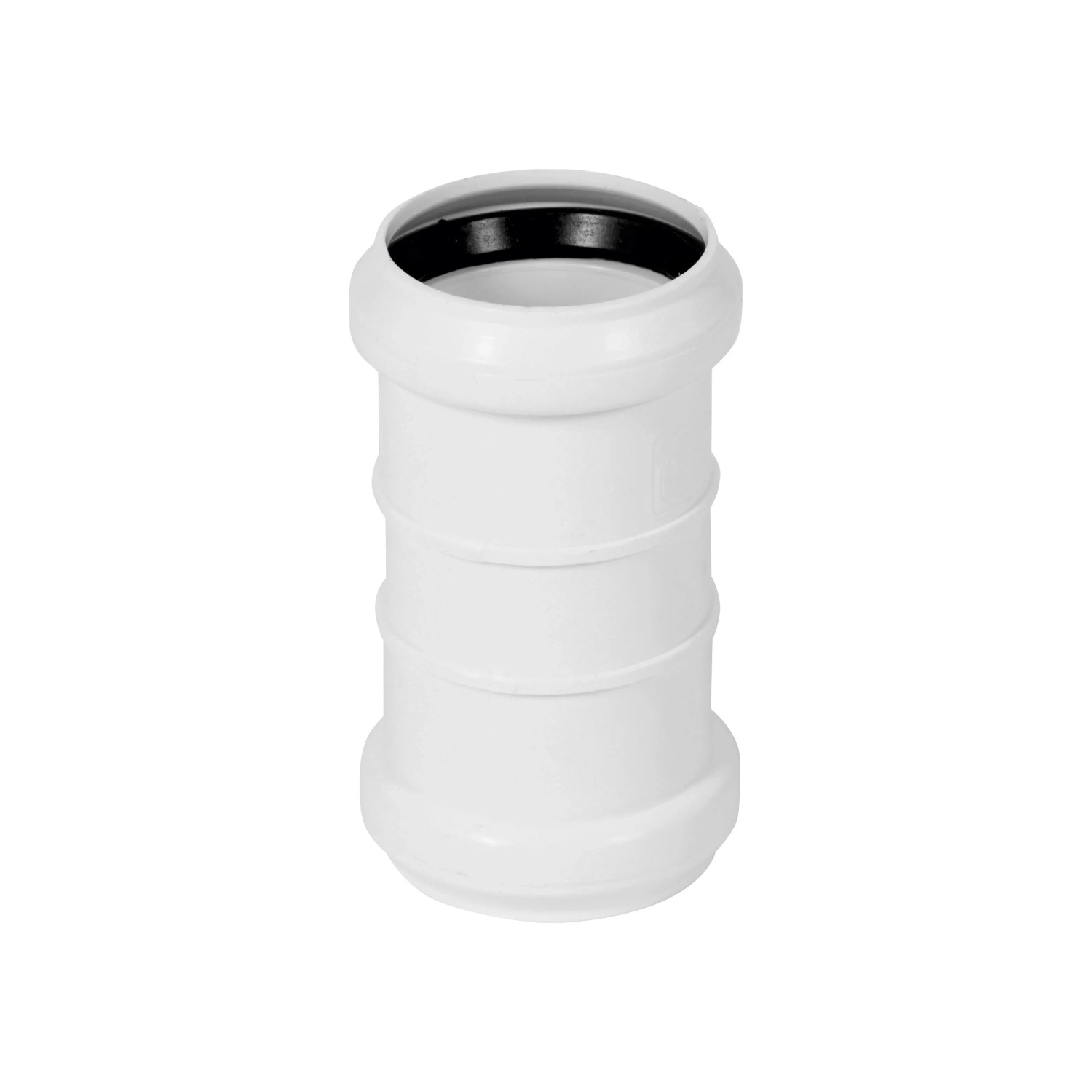 Tycner Złączka nasuwna 50 mm biała