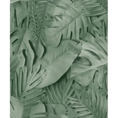 Tapeta winylowa na flizelinie zielone liście