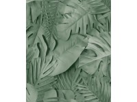 Tapeta winylowa na flizelinie zielone liście