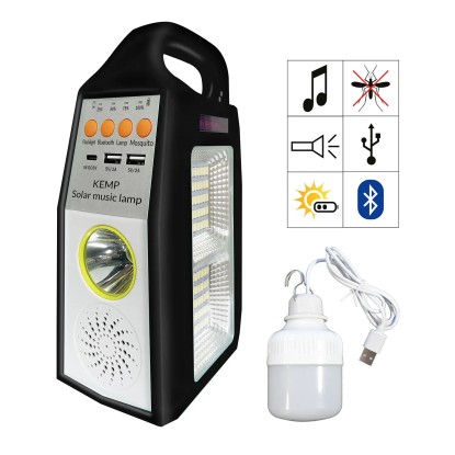 Eko-Light Lampa Solarna Kemp 5W 6500K 500lm IP65