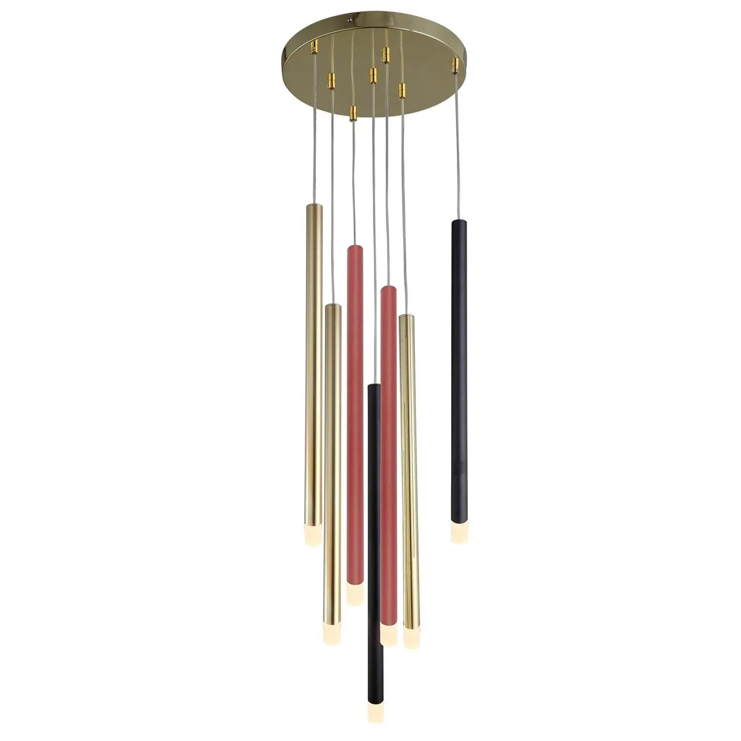 Light Prestige Lampa wisząca LUNGO 7xG9 max. 5W LED kolor mix