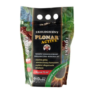 Opakowanie nawozu do iglaków Iglaki, granulowany skład organiczno-mineralny.