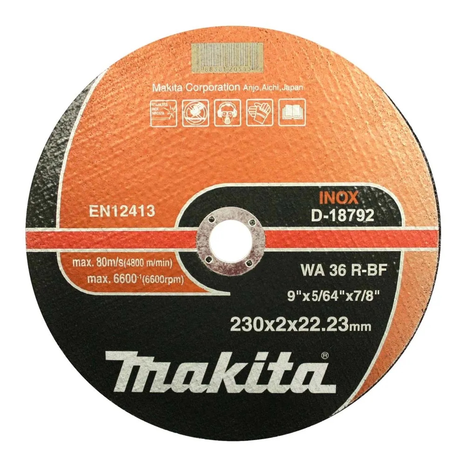 Makita Tarcza do metalu 230 mm do stali nierdzewnej