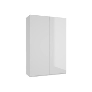 Biała szafka kuchenna z zestawu mebli kuchennych t.b.t., front na wysoki połysk.