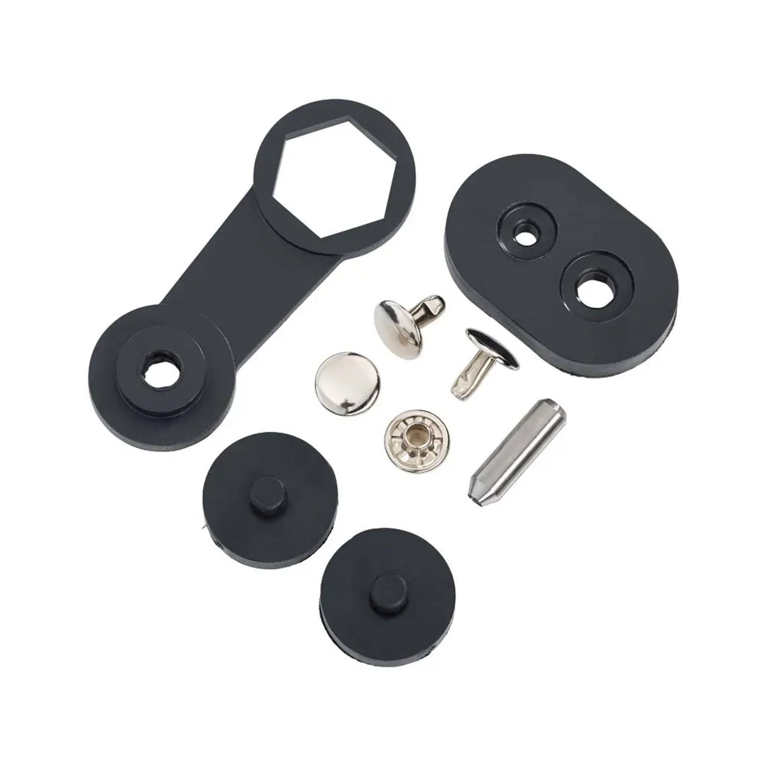 Nity do plandeki niklowane 3 x 9 mm 15 szt.