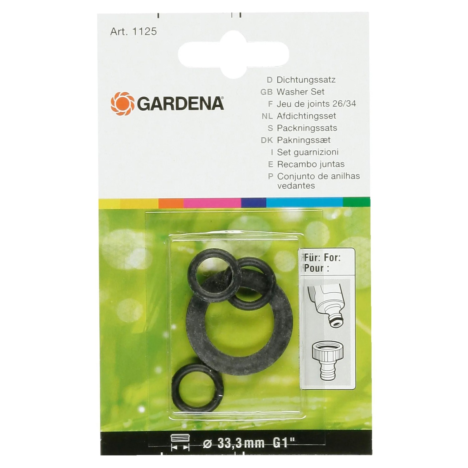 Gardena Zestaw uszczelek dla artykułu 902