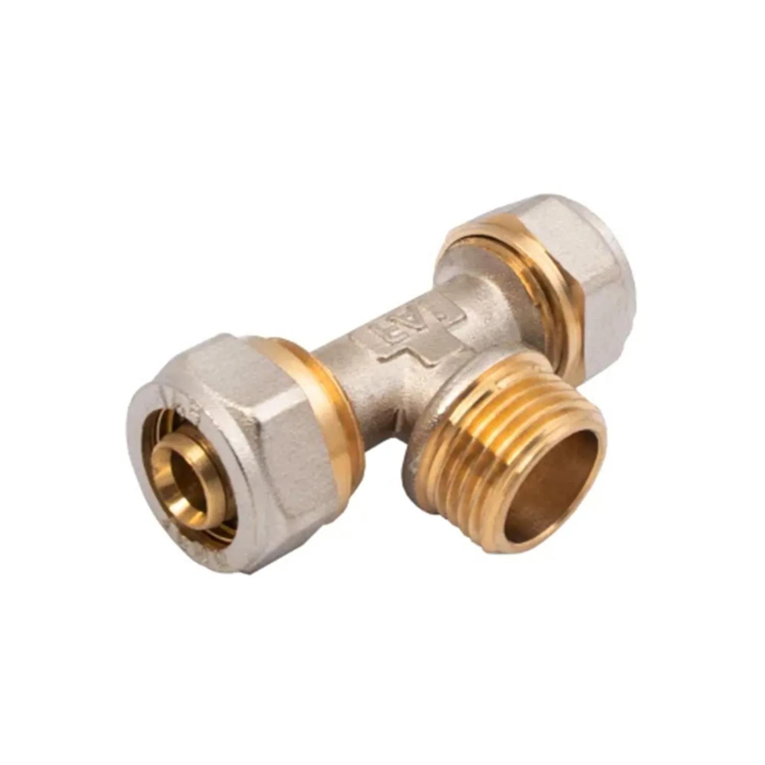 Idmar Trójnik równoprzelotowy 20mm x 20mm x 20mm x 2 - wkład aluminiowy