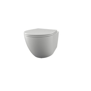 Miska WC Bull 500 biała mat z deską 50x38