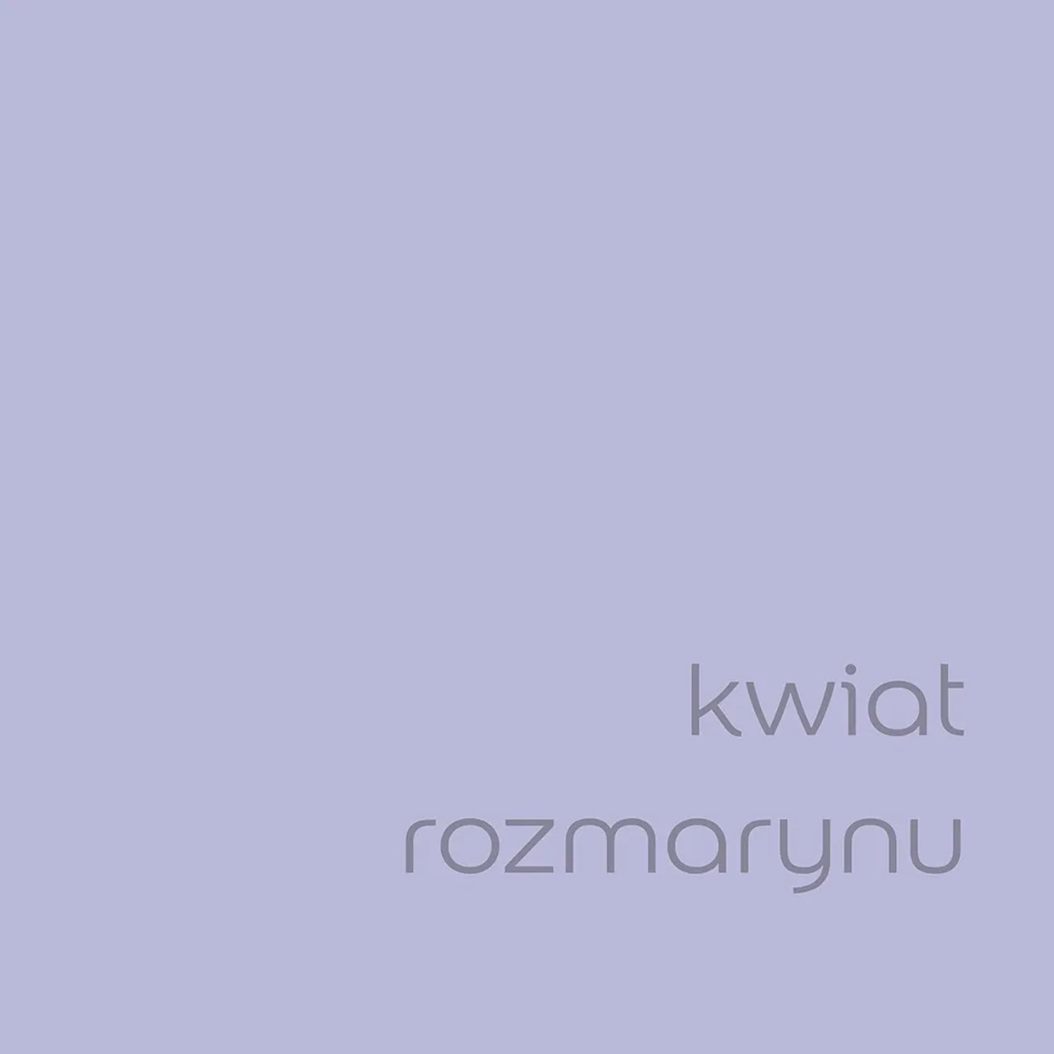 Próbka koloru farby do ścian t.b.t. w jasnym odcieniu liliowym.