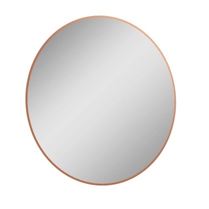 Lustro z oświetleniem LED Sharon rose gold - 100 x 100 x 3 cm