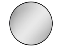 Dubiel Vitrum Lustro Nico Black Koło 70 cm