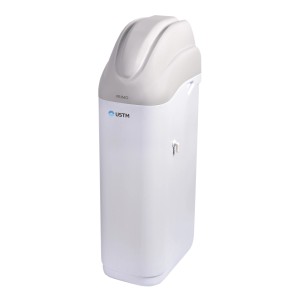 System filtracji wody t.b.t. w kolorze białym i szarym.