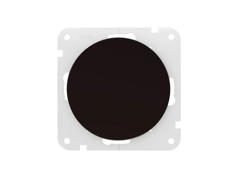 Lux Łącznik Malva krzyżowy czarny mat