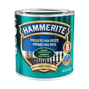 Hammerite ciemnozielona farba do metalu, farba antykorozyjna
