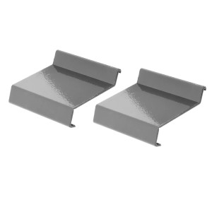 Szare profile do płytek t.b.t., 2 sztuki.
