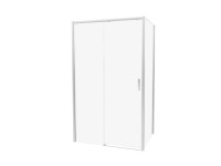 Kabina prysznicowa Innova 100 x 80 chrom lewa