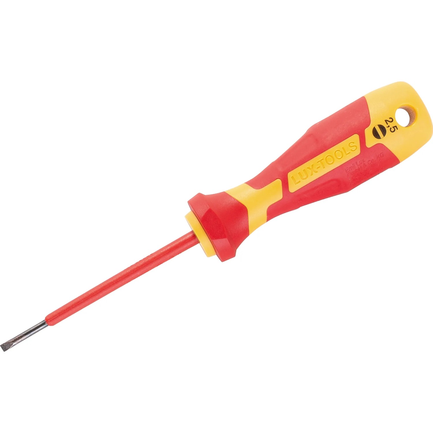 LUX-TOOLS Wkrętak VDE SL 2,5 x 75 mm