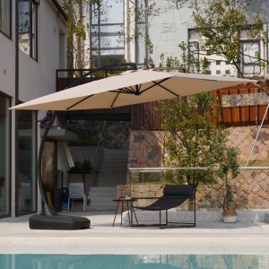 Esti&Esta Parasol ogrodowy SOLANO beżowy - 300 x 400 cm