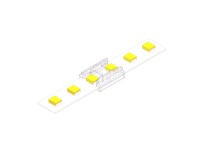 Eko-Light Złączka zatrzaskowa SMD/COB prosta 2Pin 8mm 4,5A