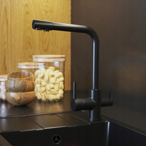 Granitan Bateria kuchenna filtrująca Flow czarna