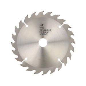 Tarcza pilarska LUX HM do drewna, Ø 185 mm, 24 zęby, do pilarek ręcznych.
