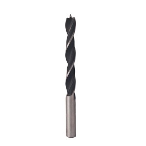 Wiertło do drewna LUX, średnica 10 mm, długość 120 mm, do precyzyjnego wiercenia w drewnie.