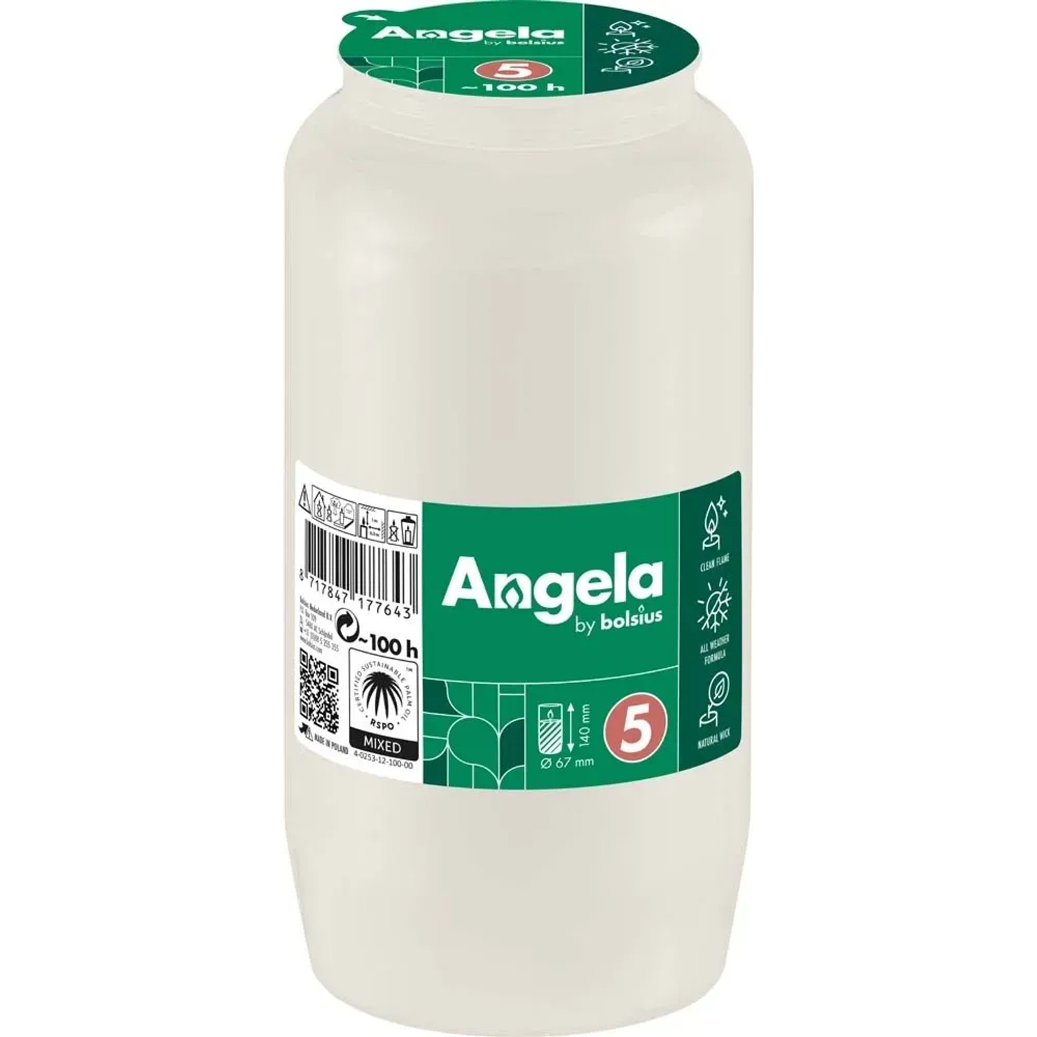 Wkład Angela z olejem - 100 h