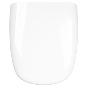 Deska WC Kioto biała wolnoopadająca 45x37x5