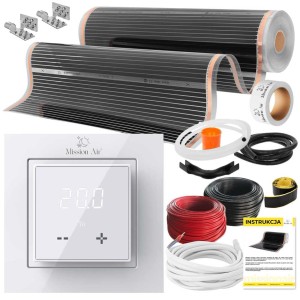Mission Air Zestaw na podczerwień Silver 100 +Aries White 8m2
