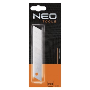 NEO TOOLS Ostrza łamane wymienne 18 mm - 10 szt.