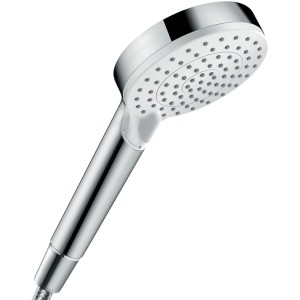 Słuchawka prysznicowa Hansgrohe Crometta Vario, 2 strumienie, biało-chrom.